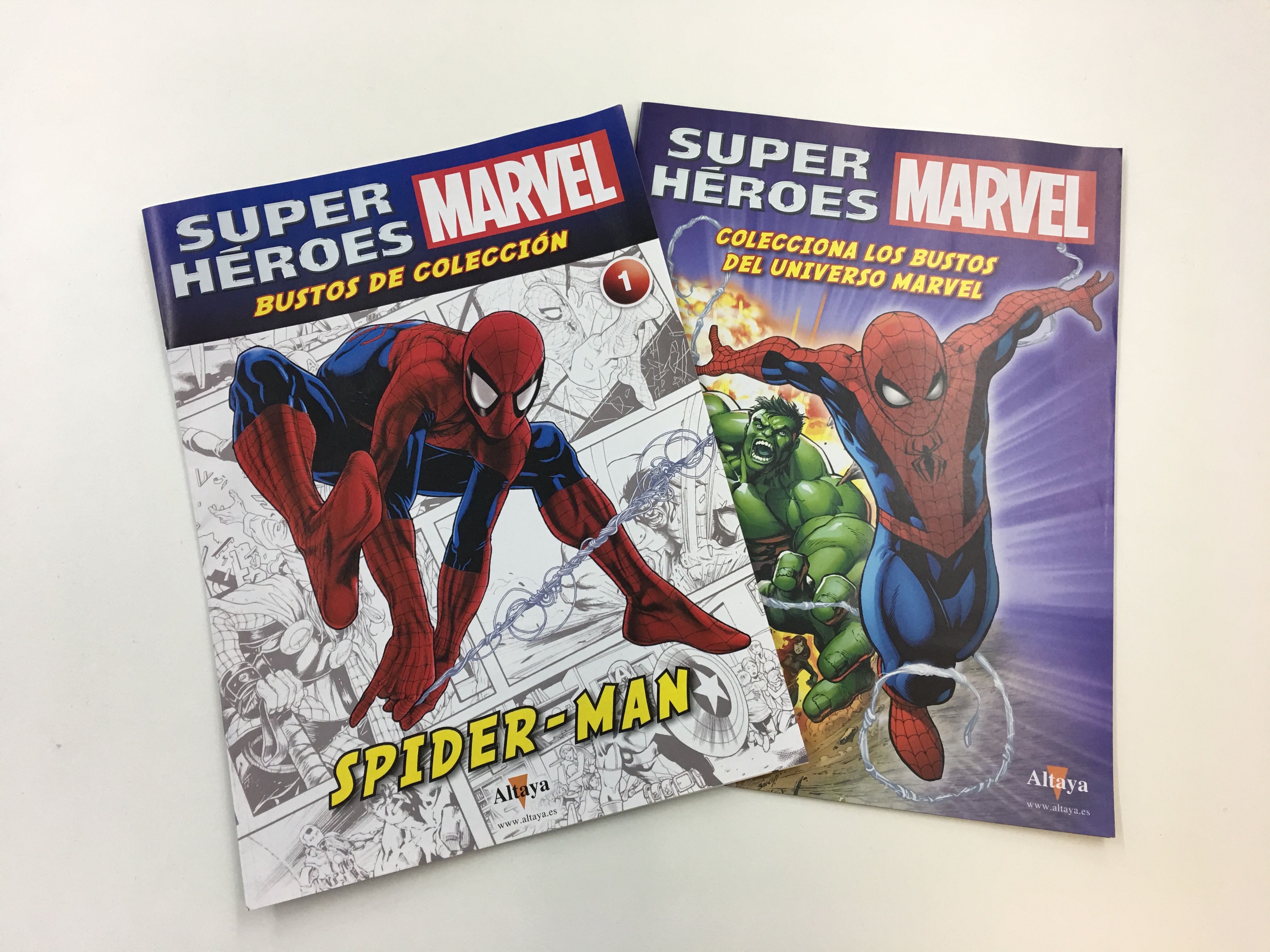 Super Héroes de Marvel. Bustos de colección