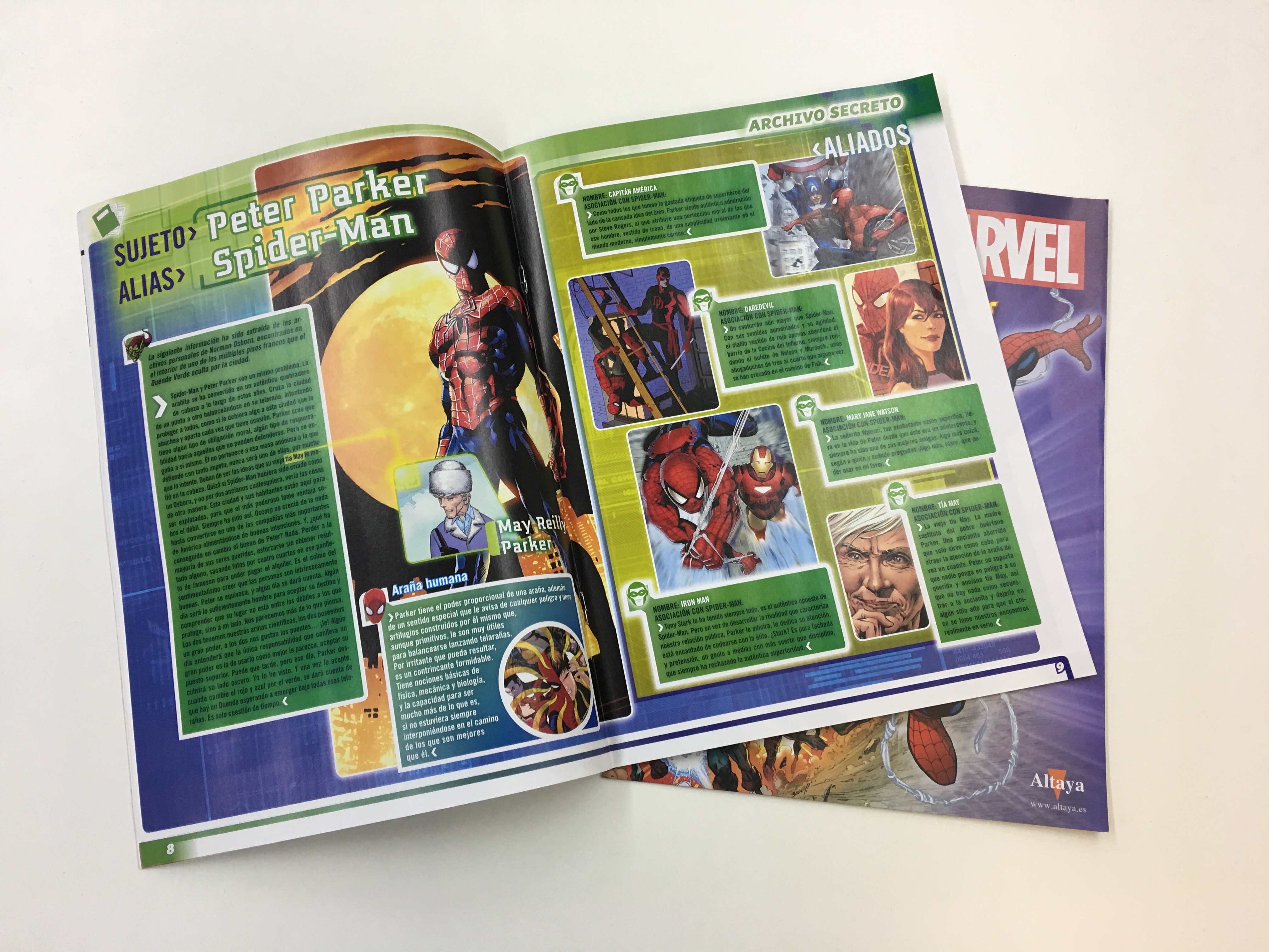 Super Héroes de Marvel. Bustos de colección