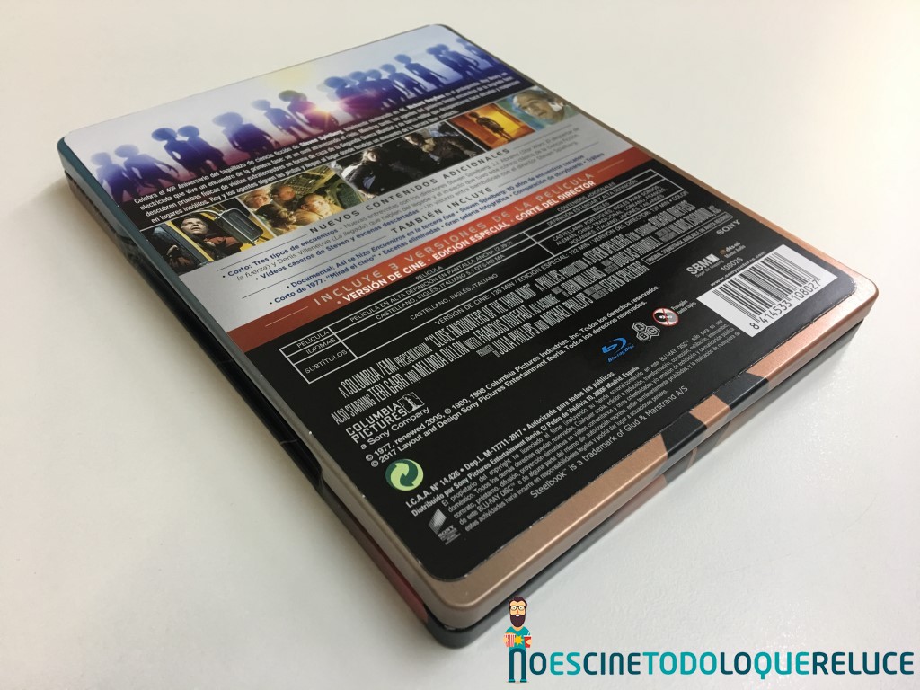 ‘Encuentros en la tercera fase’: Reportaje fotográfico y detalles de la edición Steelbook (2 discos Blu-ray)