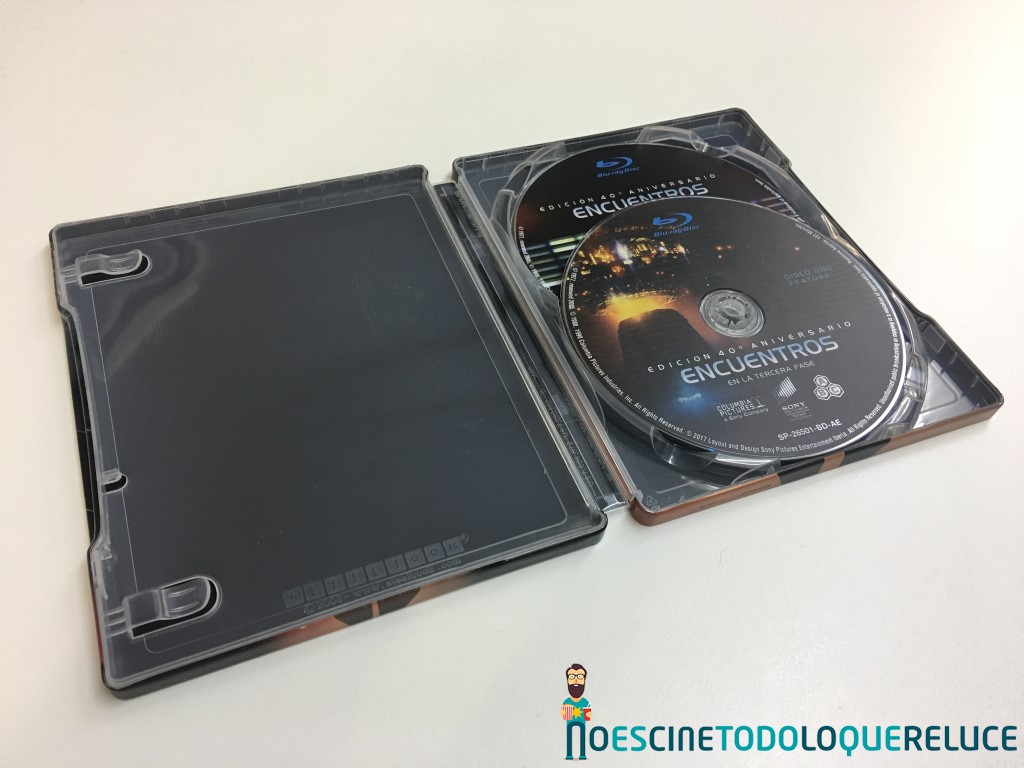‘Encuentros en la tercera fase’: Reportaje fotográfico y detalles de la edición Steelbook (2 discos Blu-ray)
