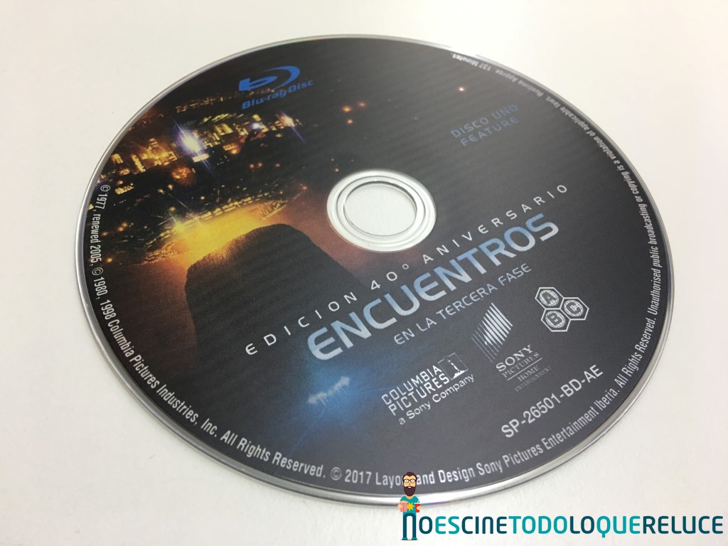 ‘Encuentros en la tercera fase’: Reportaje fotográfico y detalles de la edición Steelbook (2 discos Blu-ray)