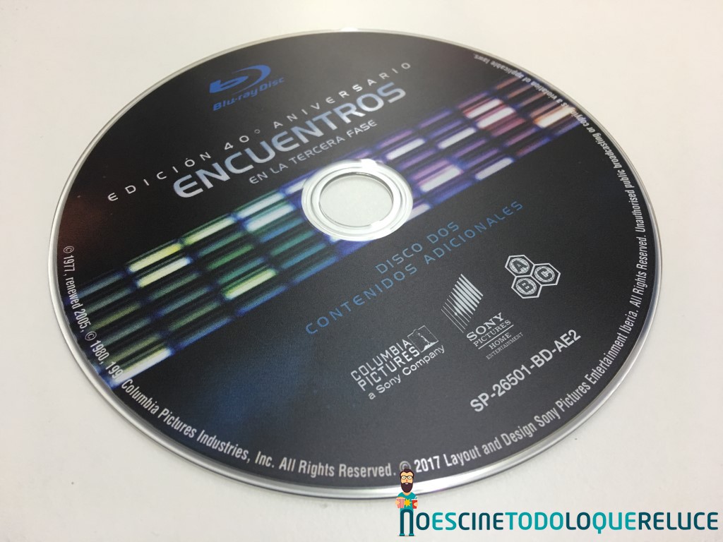 ‘Encuentros en la tercera fase’: Reportaje fotográfico y detalles de la edición Steelbook (2 discos Blu-ray)