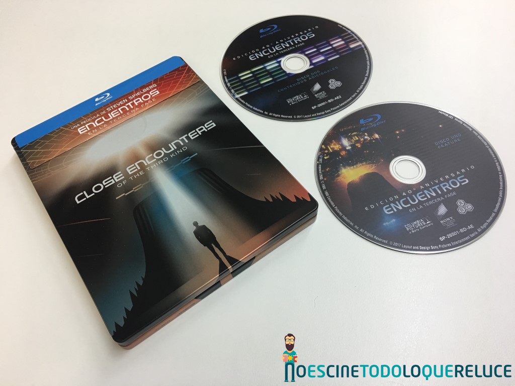 ‘Encuentros en la tercera fase’: Reportaje fotográfico y detalles de la edición Steelbook (2 discos Blu-ray)