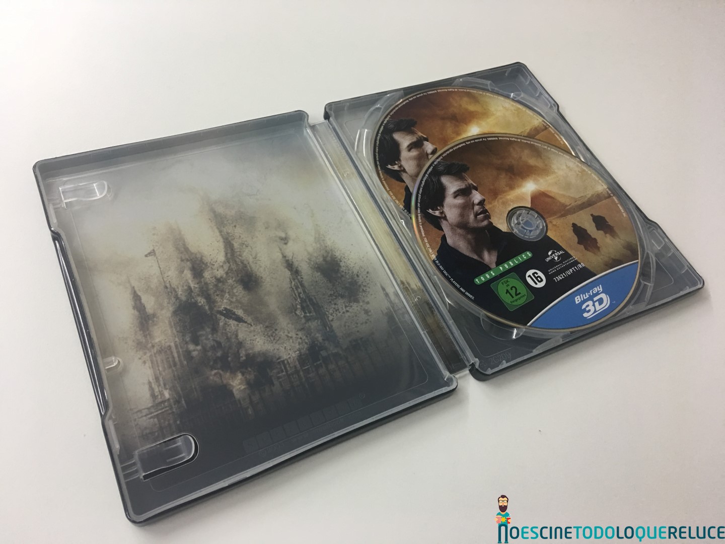 'La Momia': Reportaje fotográfico y detalles de la edición Steelbook (Blu-ray + Blu-ray 3D)