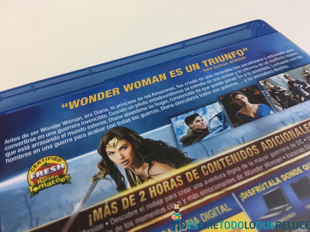 ‘Wonder Woman’: Reportaje fotográfico y detalles de la edición Steelbook (Blu-ray + Blu-ray 3D)