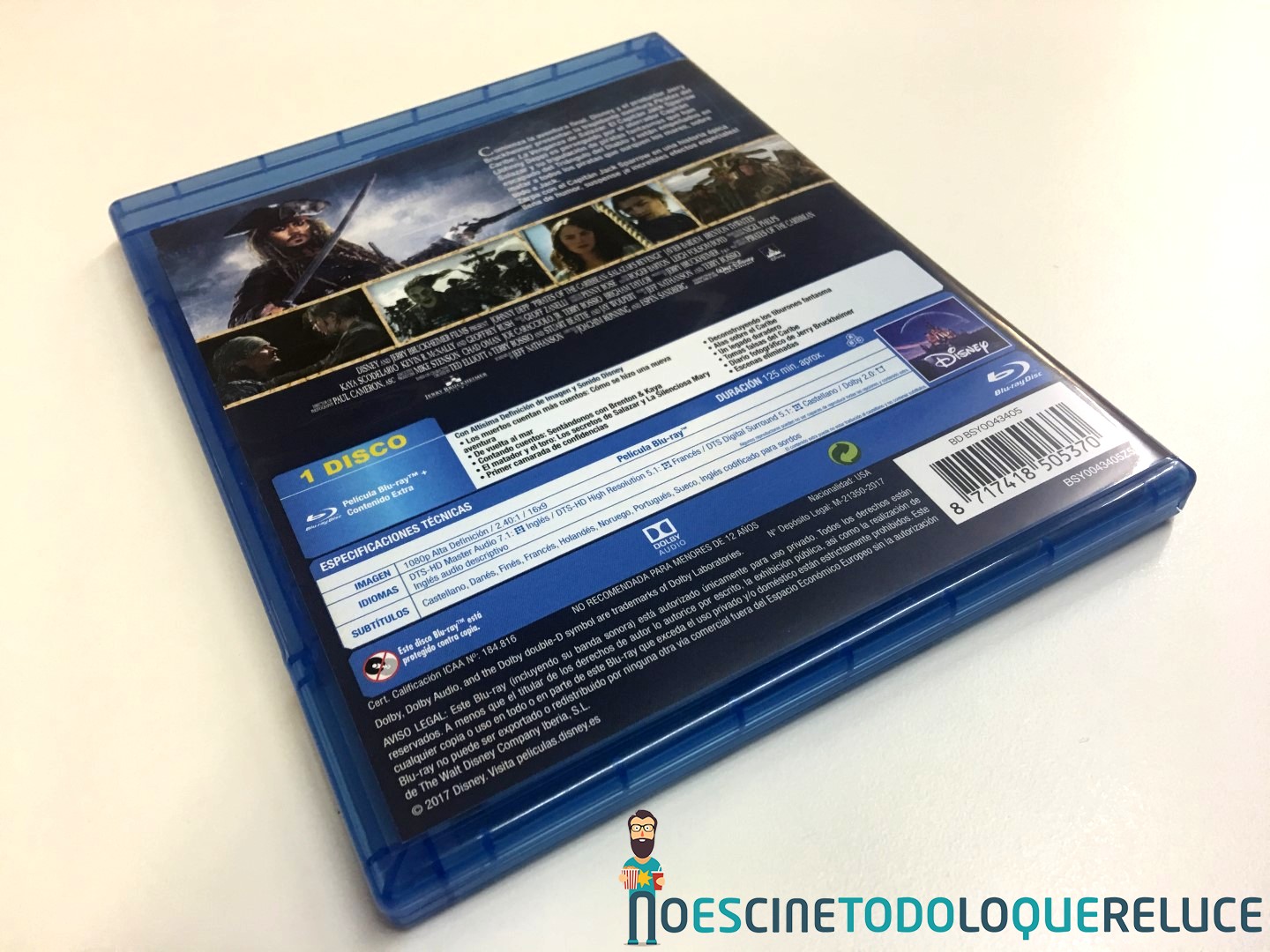 'Piratas del Caribe: La venganza de Salazar': Reportaje fotográfico y análisis de la edición Blu-ray