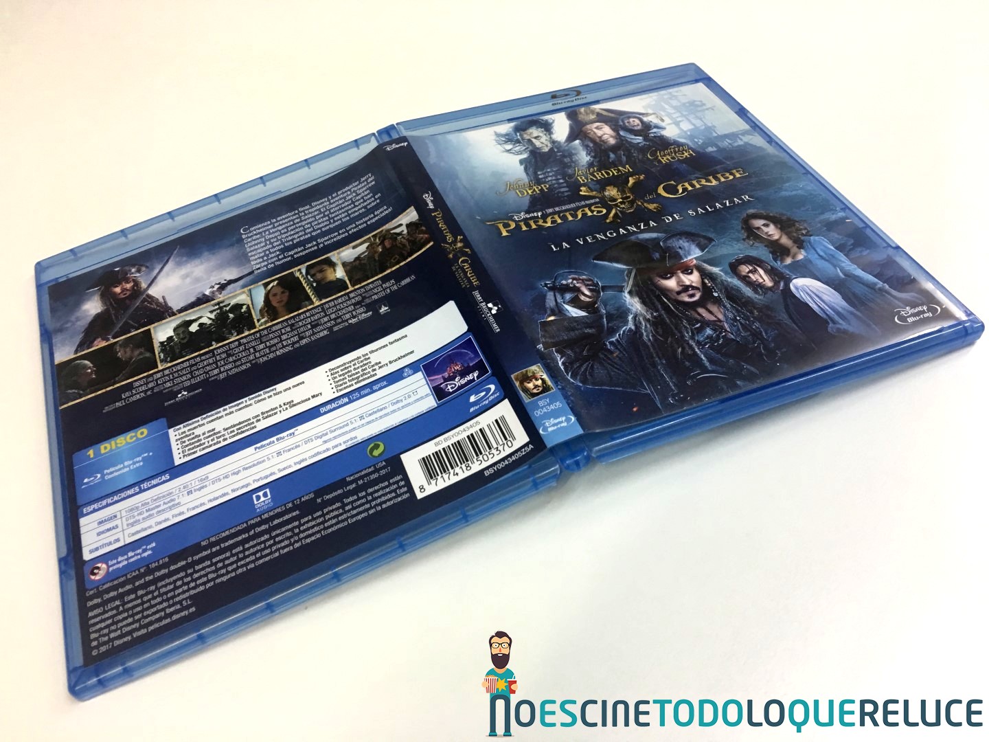 'Piratas del Caribe: La venganza de Salazar': Reportaje fotográfico y análisis de la edición Blu-ray