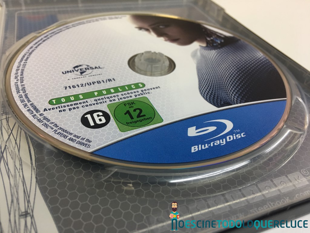 ‘Ex_Machina’: Reportaje fotográfico y análisis de la edición Steelbook (Blu-ray)