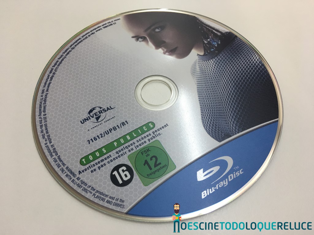 ‘Ex_Machina’: Reportaje fotográfico y análisis de la edición Steelbook (Blu-ray)