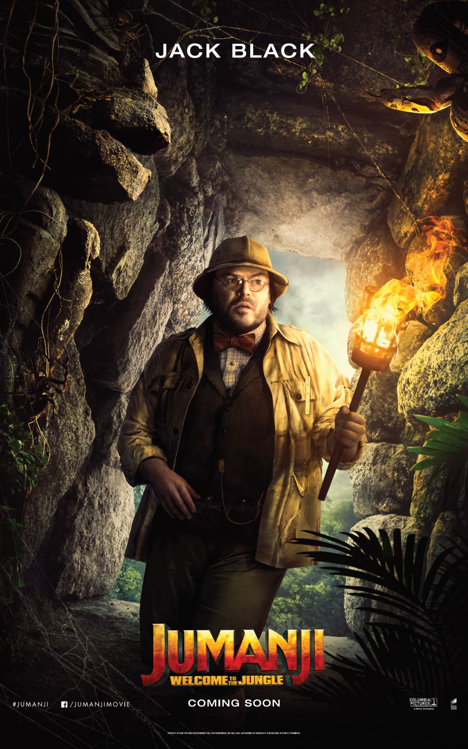 'Jumanji: Bienvenidos a la jungla': Pósters de personajes del regreso al mítico juego