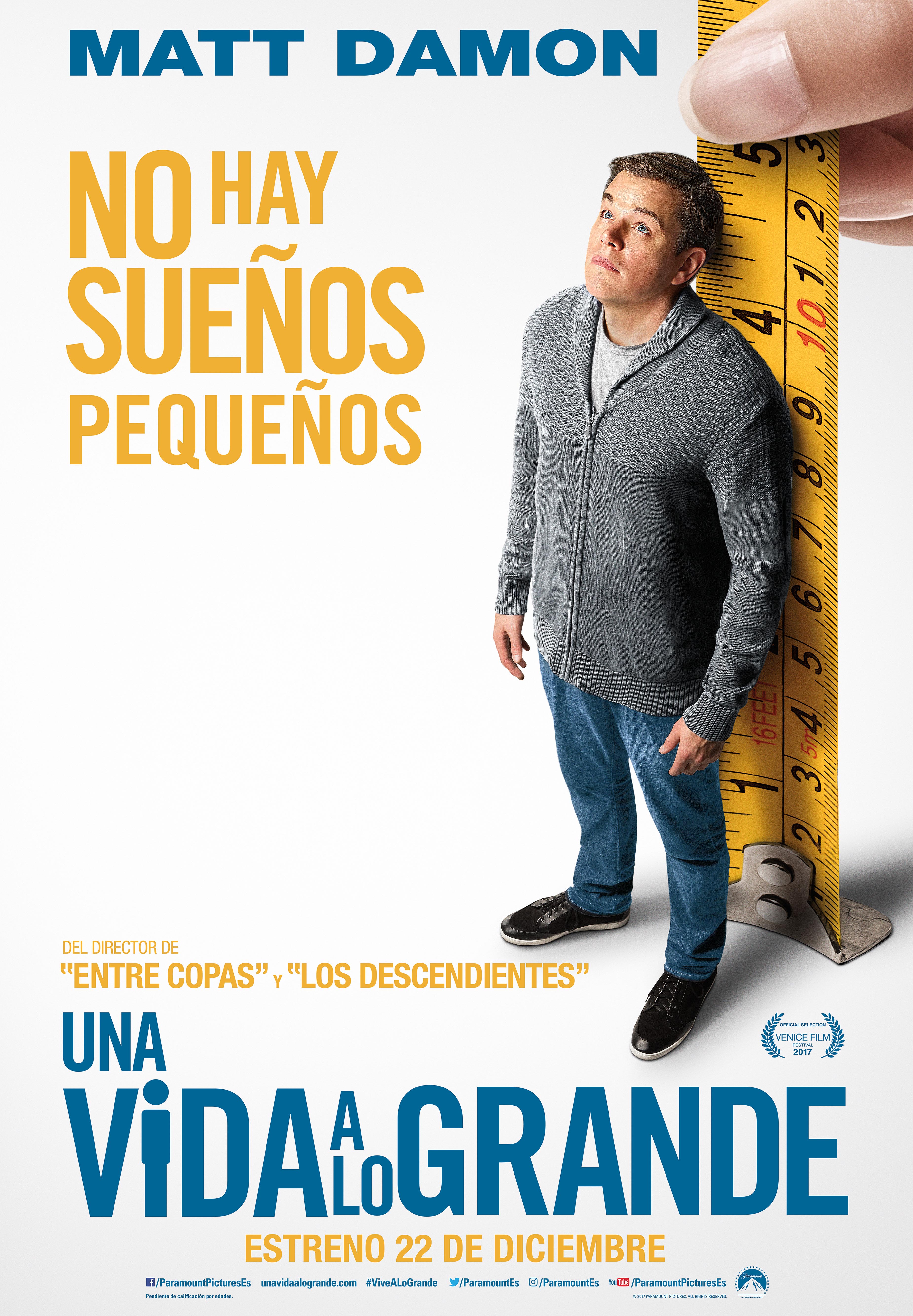 Poster español de Una vida a lo grande