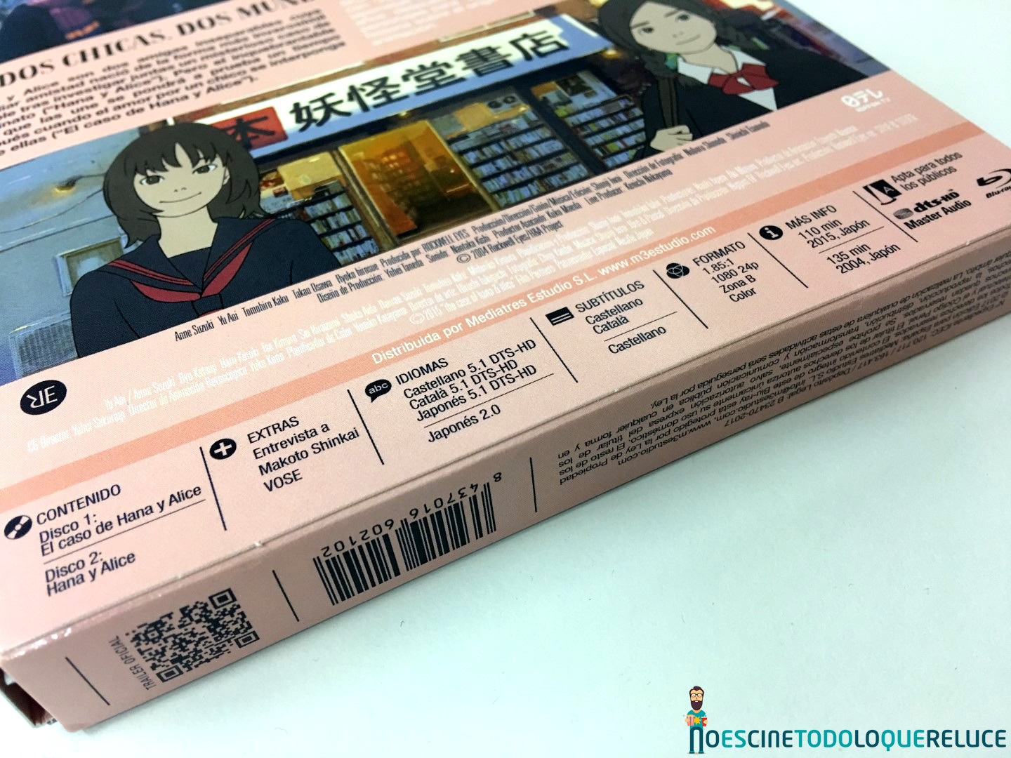 'El caso de Hana y Alice': Reportaje fotográfico y detalles de la edición Blu-ray