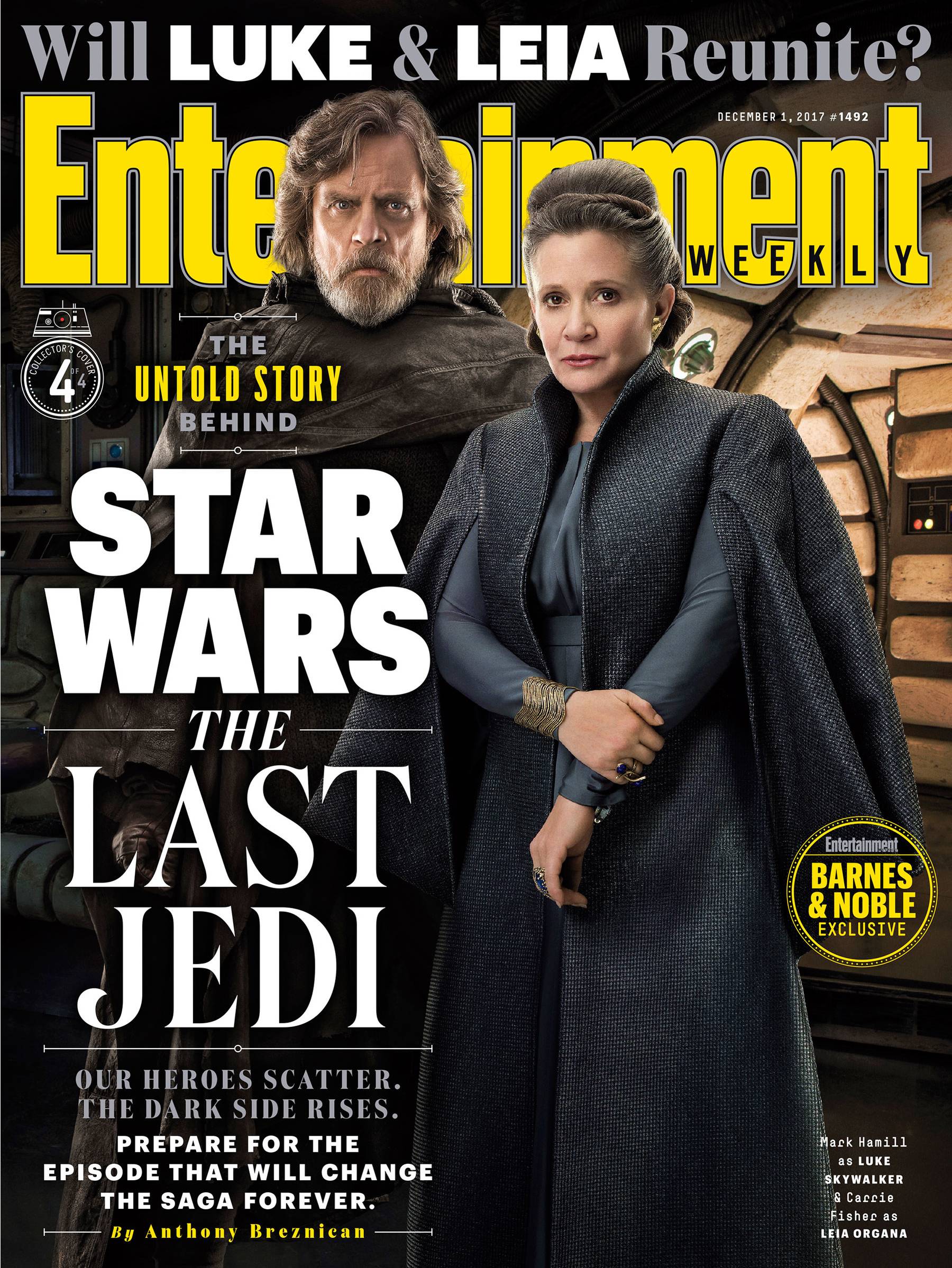 'Star Wars: los últimos Jedi': Cuatro portadas de EW y amplia remesa de nuevas fotos