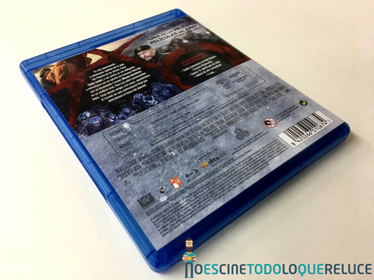 La Guerra del Planeta de los Simios (Bluray)