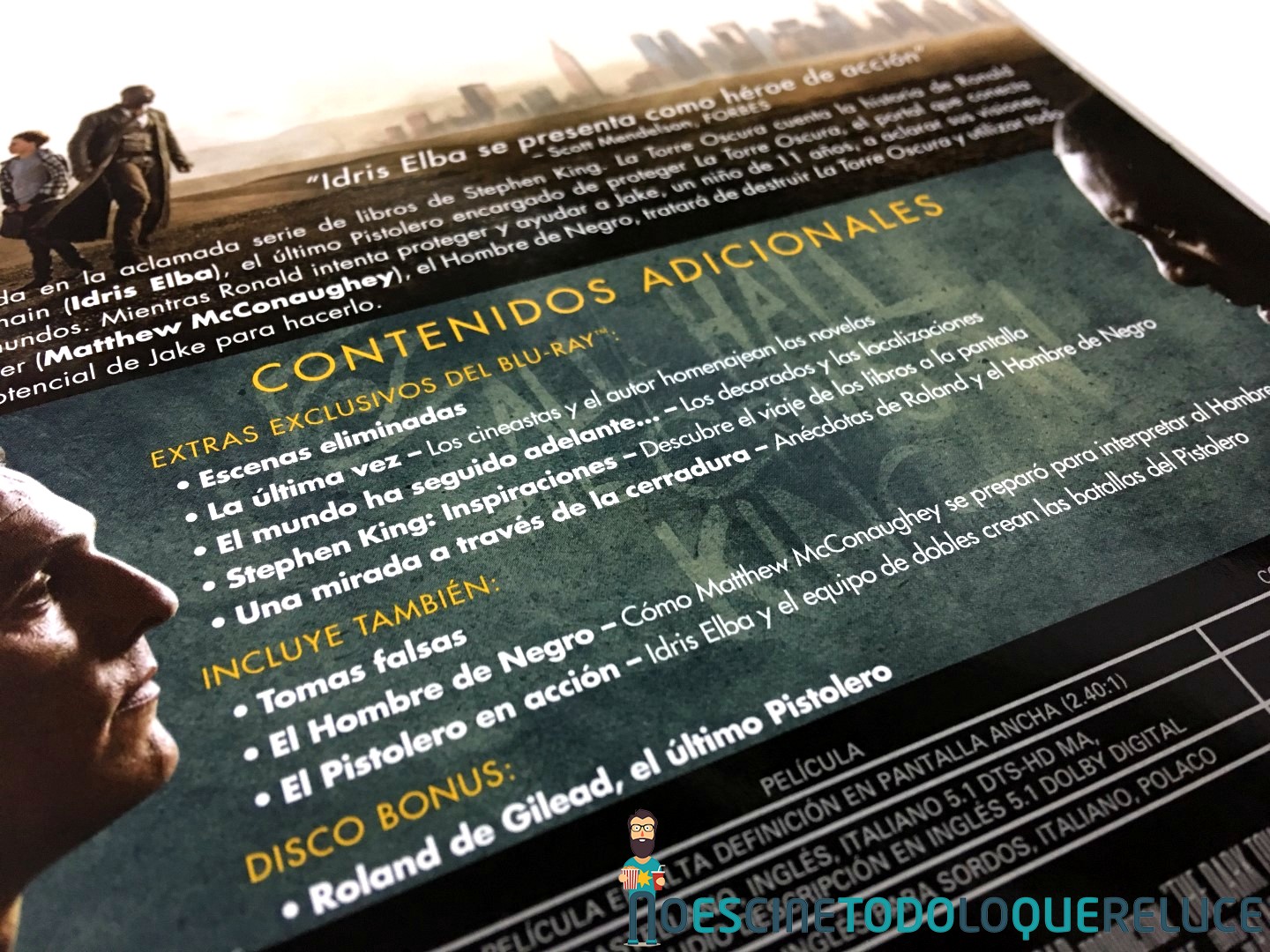 'La Torre Oscura': Reportaje fotográfico y detalles de la edición metálica (Blu-ray)