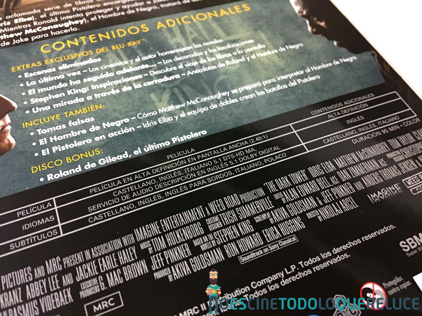 'La Torre Oscura': Reportaje fotográfico y detalles de la edición metálica (Blu-ray)