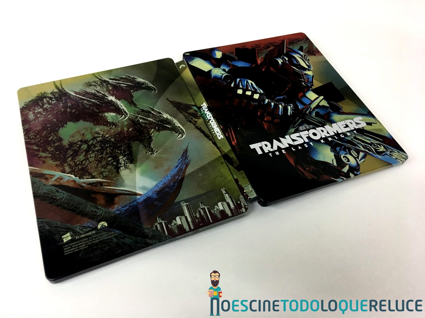 'Transformers: El último caballero': Reportaje fotográfico y análisis de la edición metálica (Blu-ray 3D)