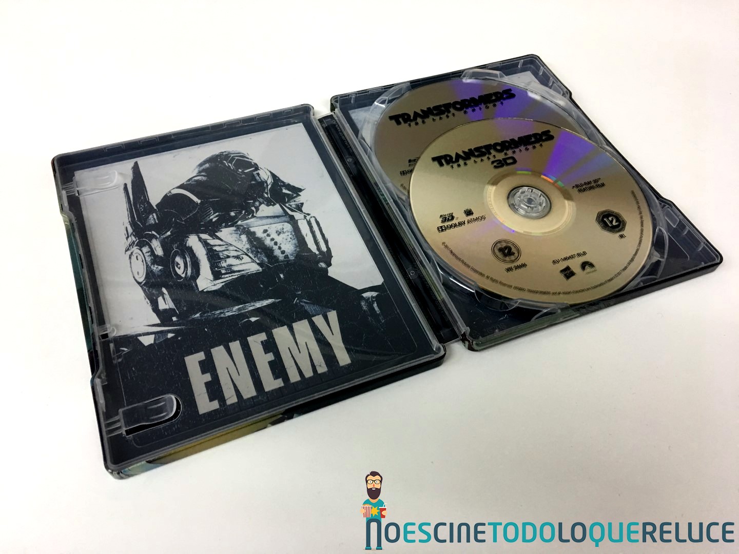 'Transformers: El último caballero': Reportaje fotográfico y análisis de la edición metálica (Blu-ray 3D)