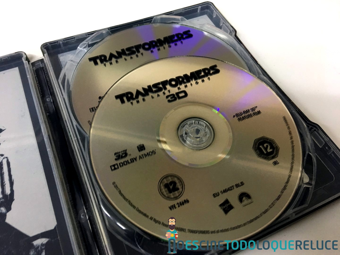 'Transformers: El último caballero': Reportaje fotográfico y análisis de la edición metálica (Blu-ray 3D)