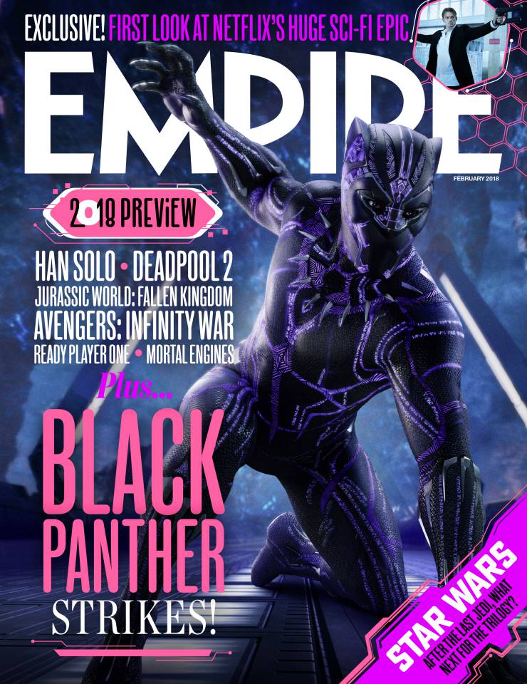 'Black Panther': Empire publica nuevas imágenes del superhéroe de Marvel