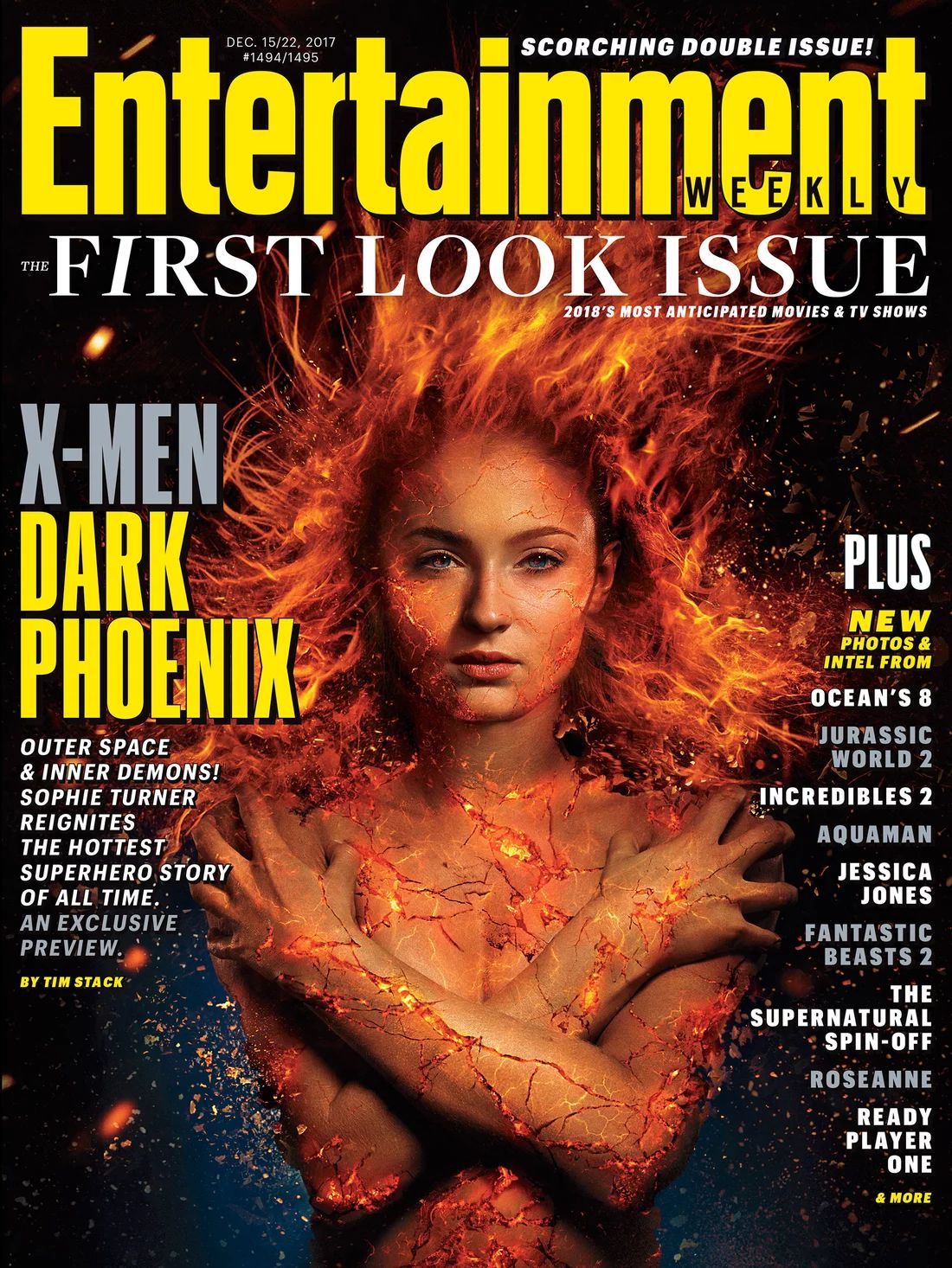 'X-Men: Dark Phoenix': Remesa de imágenes con Jessica Chastain y Sophie Turner, entre otros