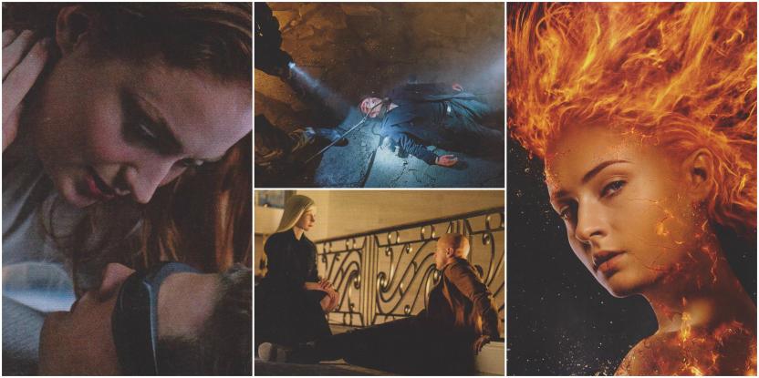 'X-Men: Dark Phoenix': Remesa de imágenes con Jessica Chastain y Sophie Turner, entre otros