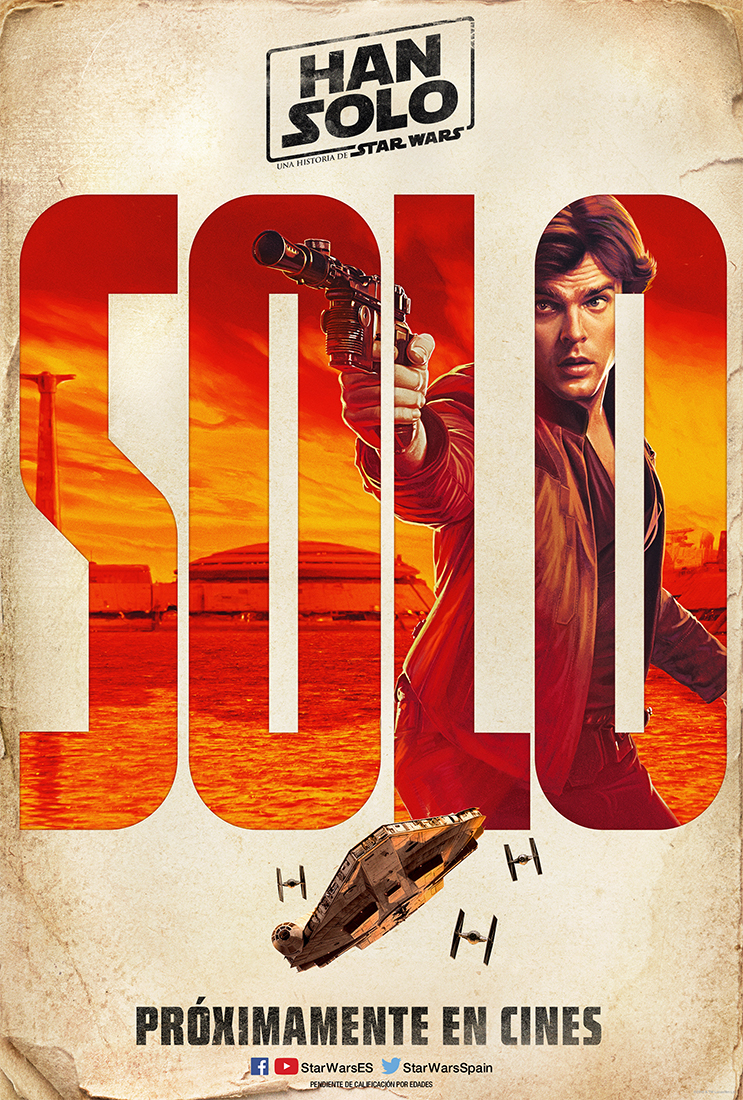 'Han Solo: una historia de Star Wars': Remesa de pósters de personajes