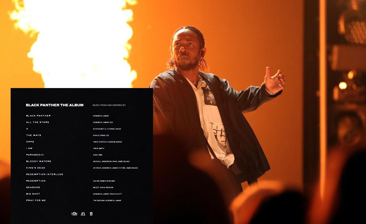 Black Panther Kendrick Lamar Desvela La Tracklist De La