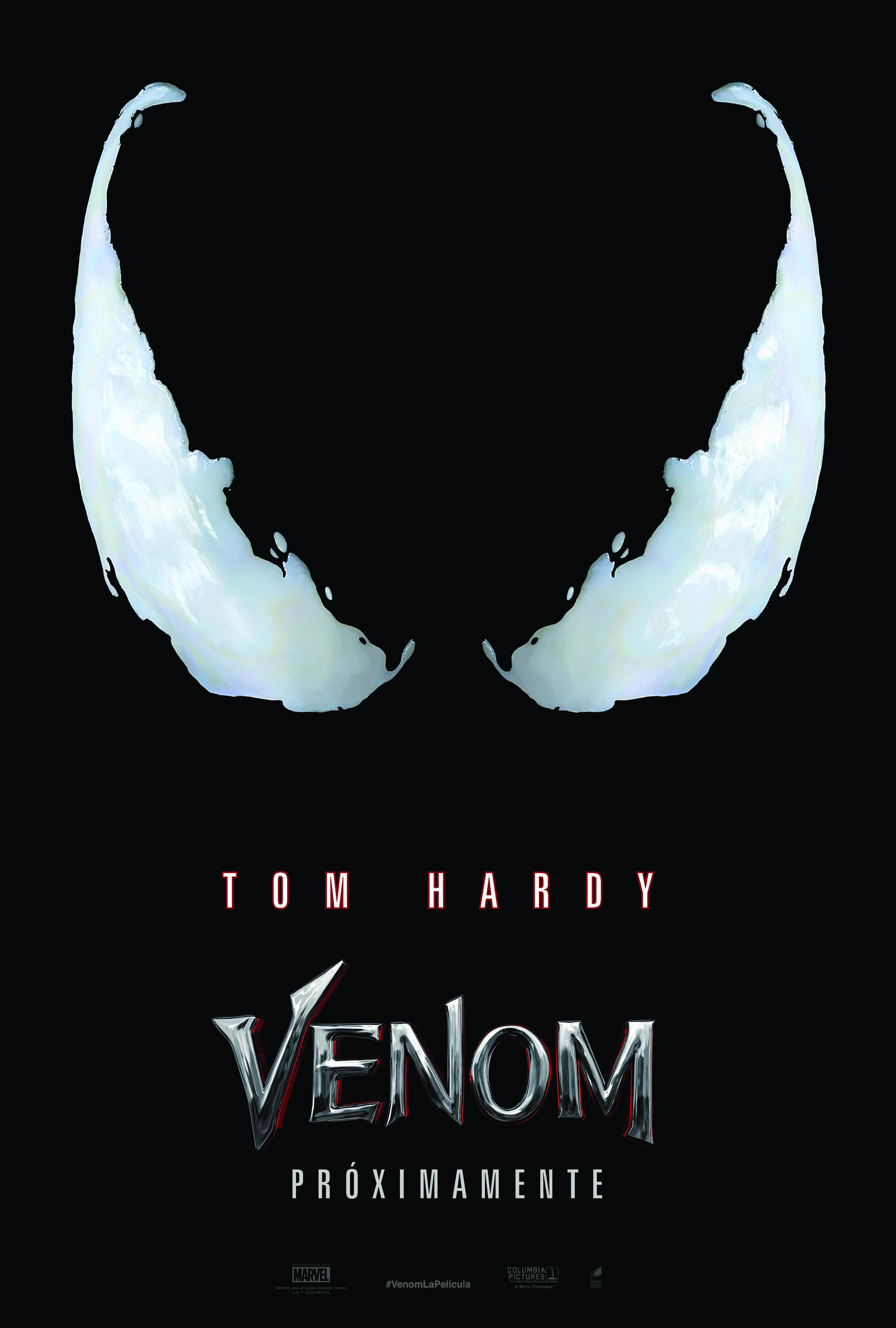 'Venom': Teaser póster a la espera del inminente tráiler