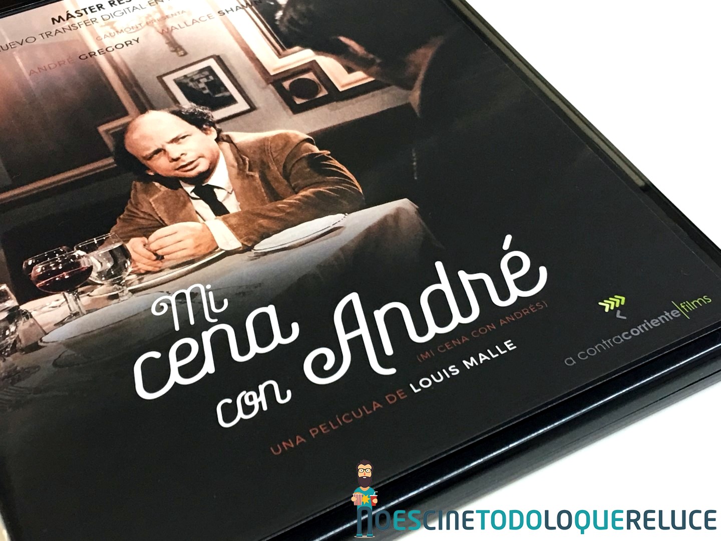 'Mi cena con André' Reportaje fotográfico y análisis de la edición Bluray 'Mi cena con André' Reportaje fotográfico y análisis de la edición Bluray
