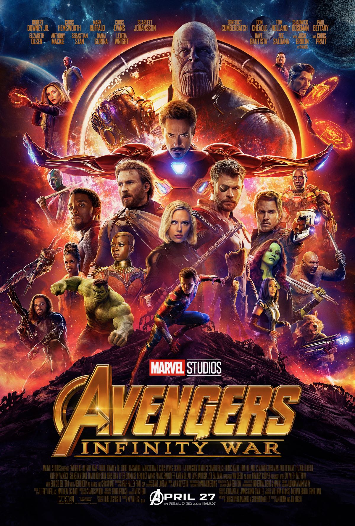 'Vengadores: Infinity War': Tráiler oficial y nuevo póster para empezar bien el fin de semana