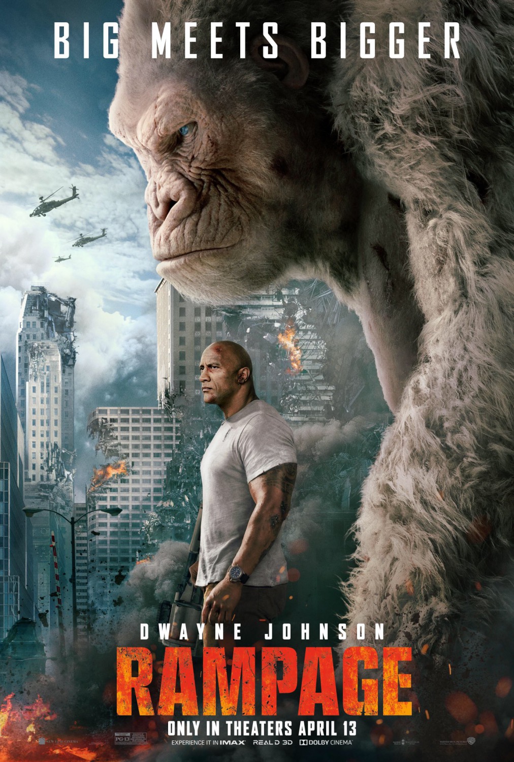'Rampage': Continúa la promoción con otro póster internacional