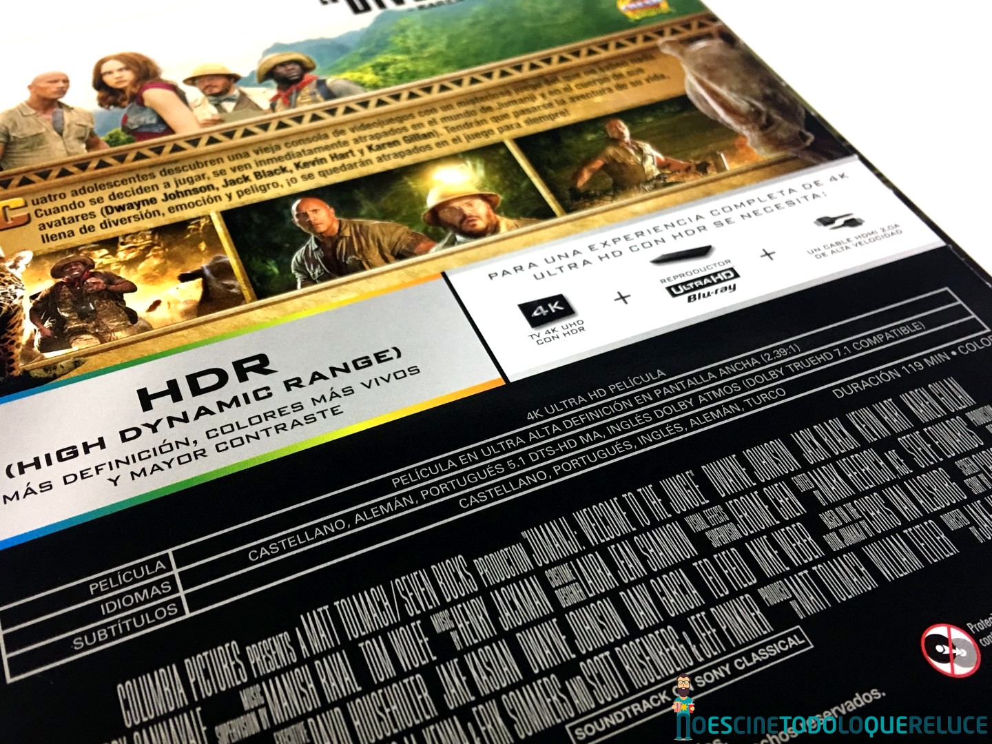 Jumanji (Steelbook 4K UHD Bluray)