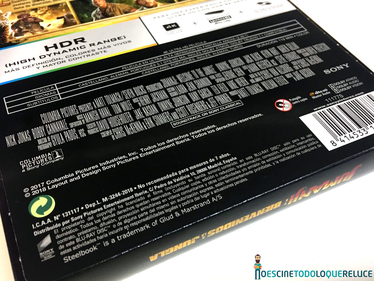 Jumanji (Steelbook 4K UHD Bluray)