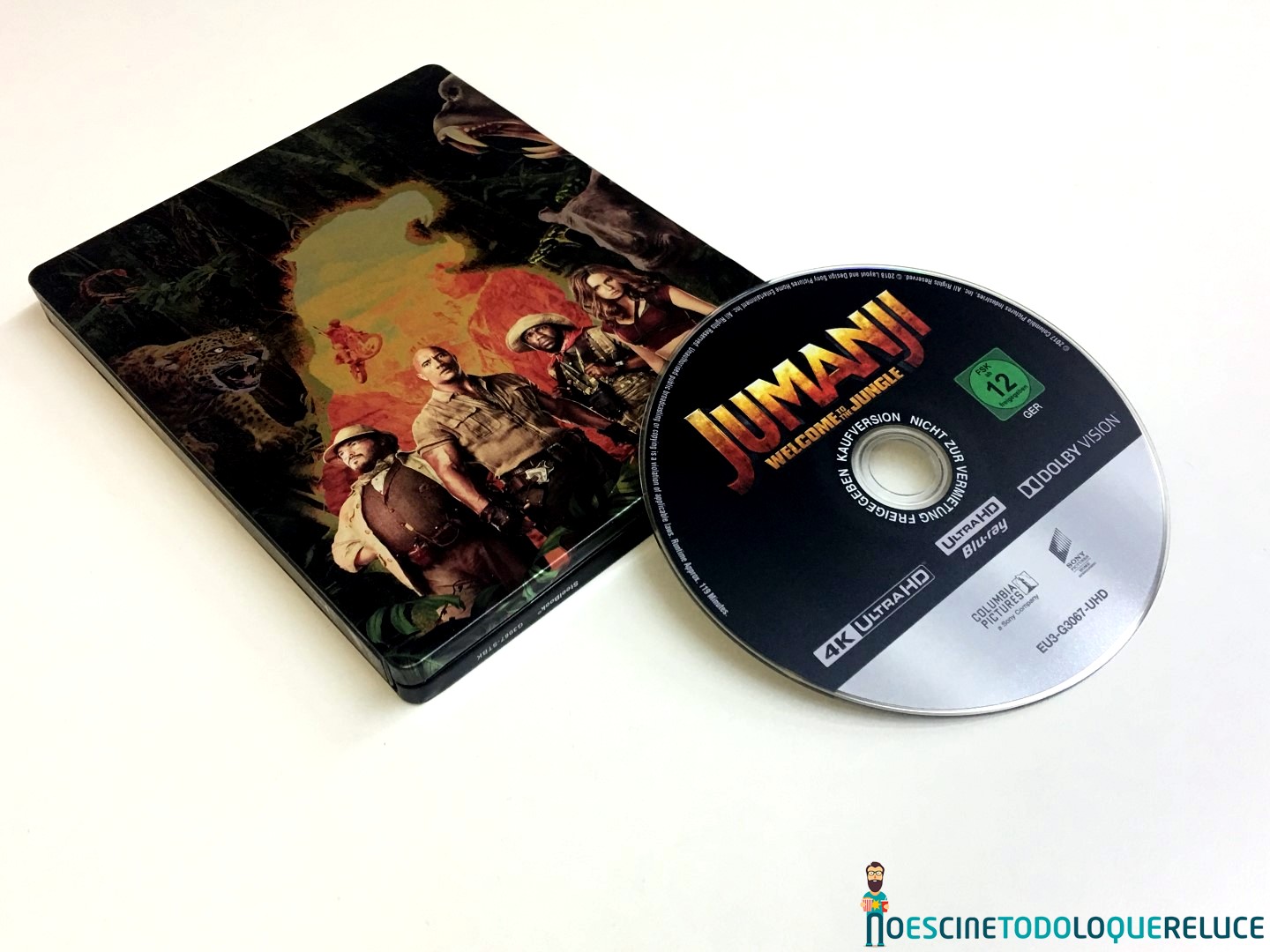 Jumanji (Steelbook 4K UHD Bluray)