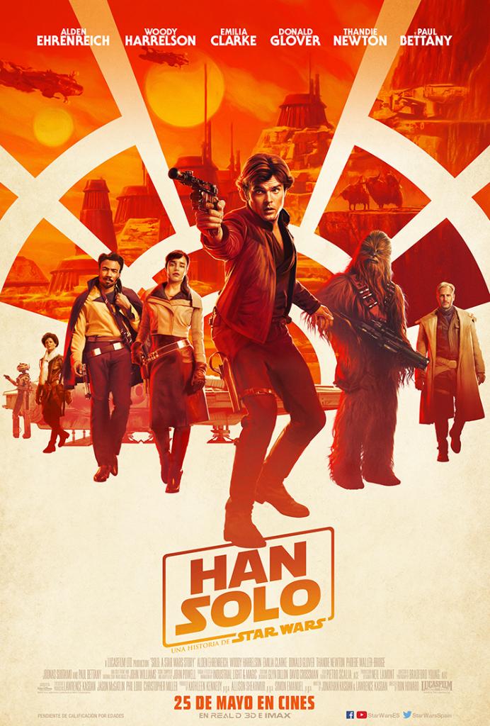 'Han Solo: una historia de Star Wars': Póster oficial español y nuevo póster internacional