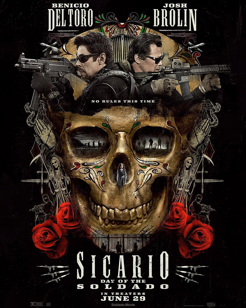 'Sicario 2: Soldado': Póster de la secuela con Josh Brolin y Benicio del Toro