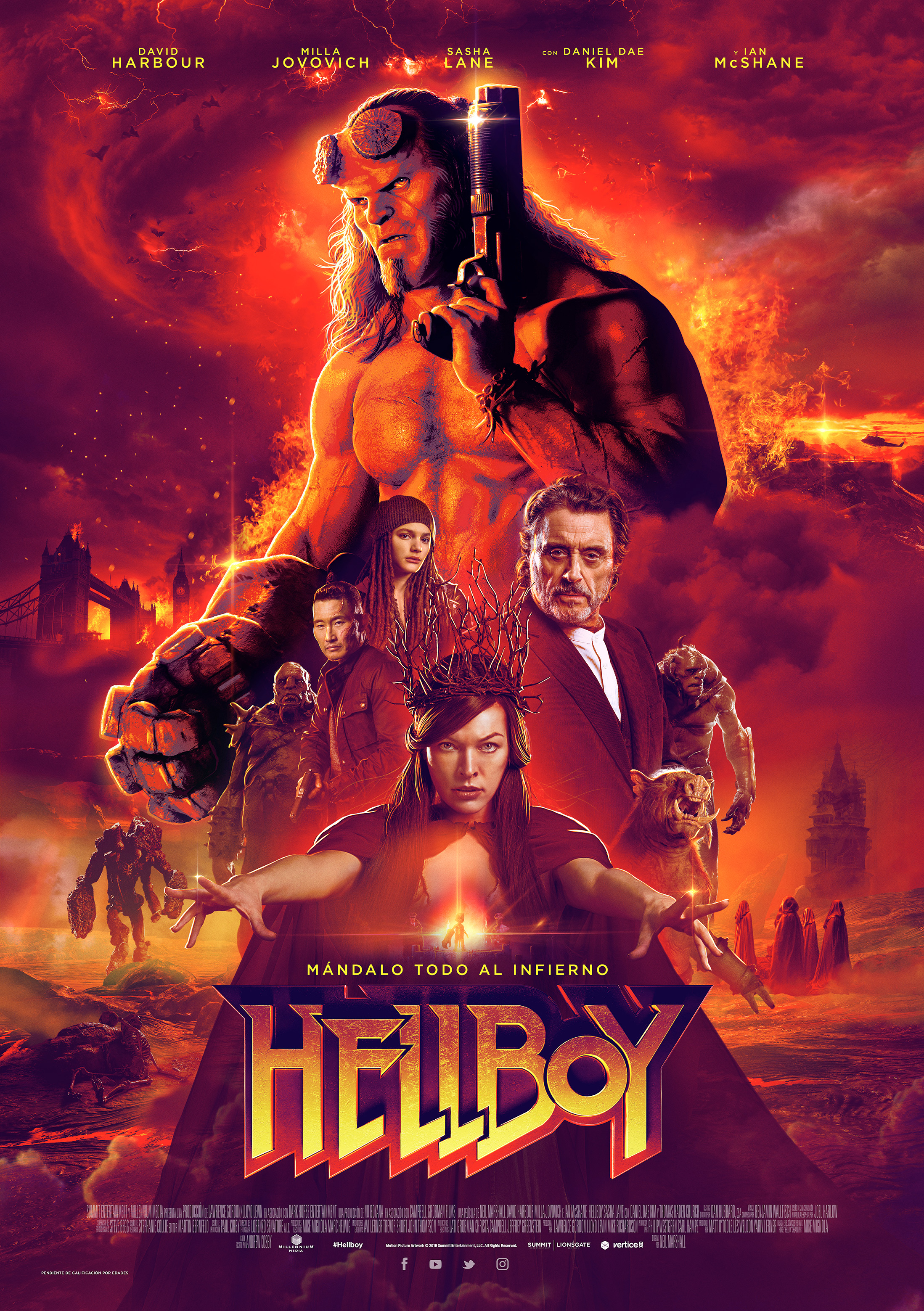 Resultado de imagen para hellboy 2019 poster