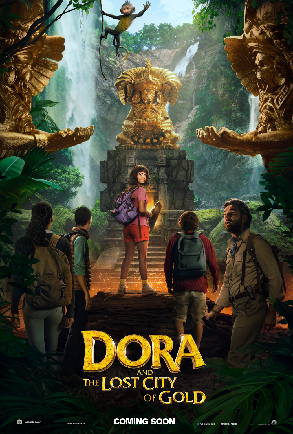 'Dora and the Lost City of Gold': Primeros pósters de la película de acción real de 'Dora la Exploradora'