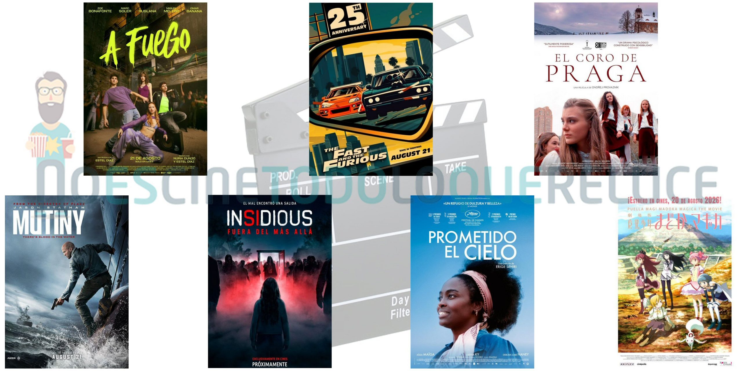 Estrenos de cine de la semana: 21 de agosto de 2026